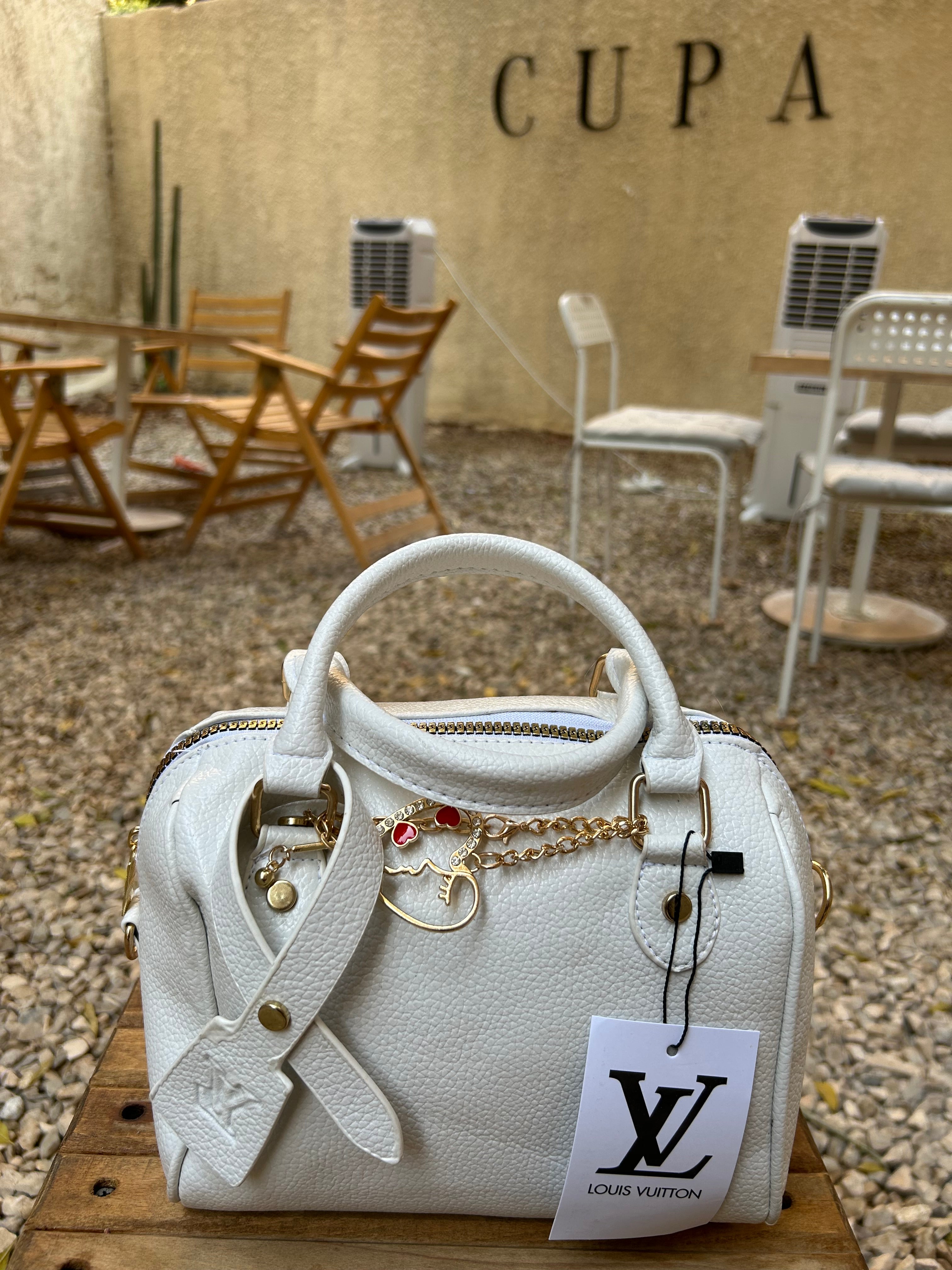 Louis Vuitton Medium Handbag-white