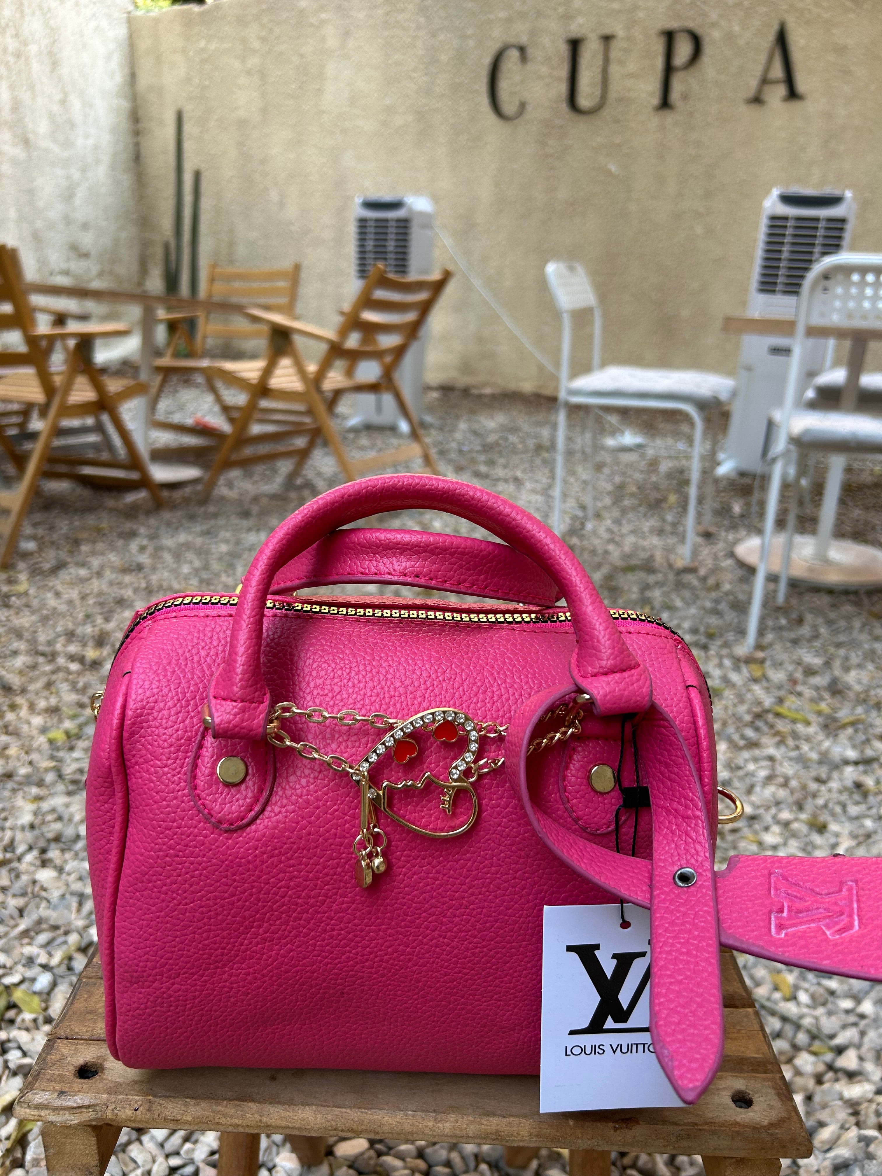 Louis Vuitton Medium Handbag-pink