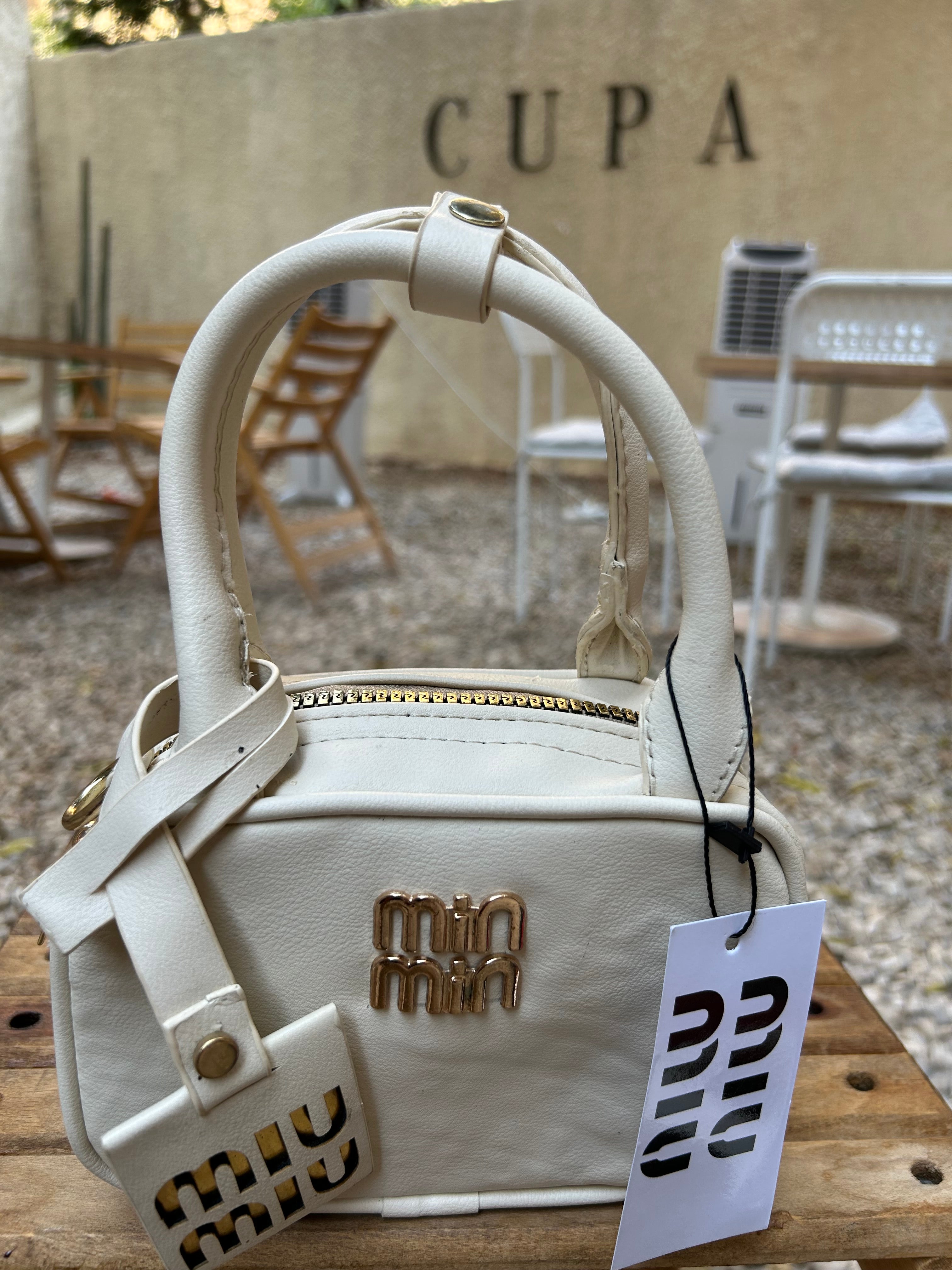Miu Miu Mini Bag - white